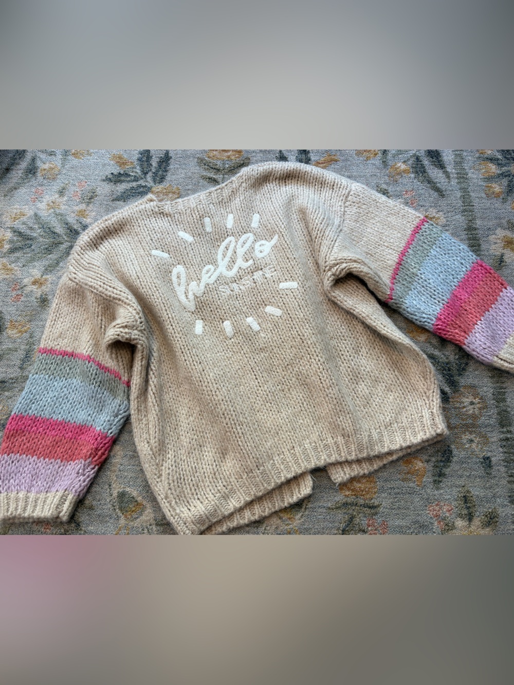 Saltwater Luxe NWT Hello Sunshine Cardigan Sweater